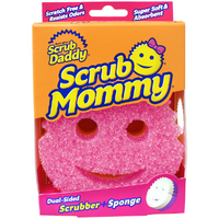 Scrub Daddy Scrub Mommy Dual-Sided Scrubber + Sponge Pink 1 Pack image