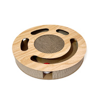 Superior Pet 2-in-1 Cat Fun Centre Round Interactive Play Cat Toy image