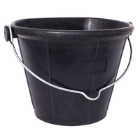 Tubtrug Tyre Rubber Feeder Flat Back Bucket Durable Horse Pet Pony 17L image