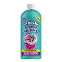 Vamoosh Plughole Unblocker Fast-Acting Drain Clog Remover 2 Doses 600ml image