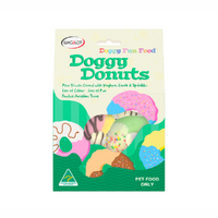 Wagalot Doggy Fun Food Donuts Pet Food Dog Treats Assorted 4 Pack image