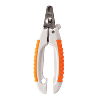 Wahl Nail Clipper Soft Grip Handle for Dogs White Orange Large image