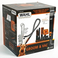 Wahl Groom & Vac Pet Vacuum Lithium Rechargeable Clipper Kit image