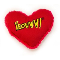 Yeowww Hearrrt Attack Yeowww Catnip Filled Durable Pet Cat Toy image