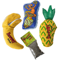 Yeowww Dreidel Krinkel Holiday Gift Bundle Catnip Filled Durable Cat Toy image