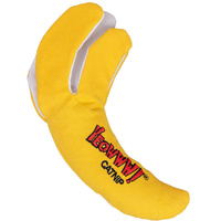 Yeowww Chi-Cat-a Banana Peeled Catnip Filled Durable Cat Toy Yellow image