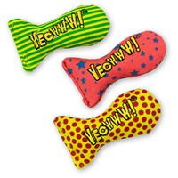Yeowww Stinkies Catnip Filled Durable Cat Toy Jug Display Assorted 51 Pack image