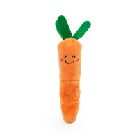 ZippyClaws Kickerz: Carrot Interactive Play Plush Pet Cat Toy image
