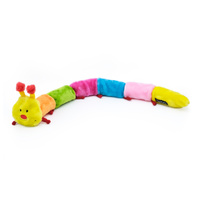 ZippyPaws Caterpillar with Blasters 7 Squeakers Interactive Dog Toy image
