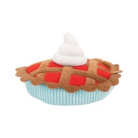 ZippyPaws Cherry Pie Interactive Play Plush Dog Squeaker Toy image