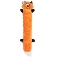 ZippyPaws Jigglerz: Fox Interactive Plush Pet Dog Squeaker Toy image