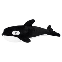 ZippyPaws Jigglerz: Killer Whale Interactive Plush Pet Dog Squeaker Toy image