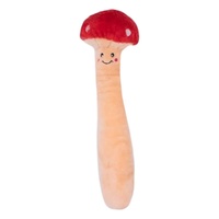 ZippyPaws Jigglerz: Mushroom Interactive Plush Pet Dog Squeaker Toy image