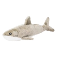 ZippyPaws Jigglerz: Shark Interactive Plush Pet Dog Squeaker Toy image