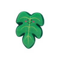 ZippyPaws Squeakie Pattiez: Monstera Leaf Interactive Dog Squeaker Toy image