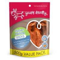 Yours Droolly Chicken Training Stick Grain Free for Dogs 500g image