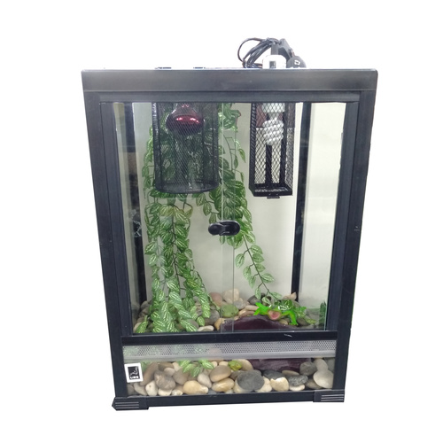 URS Budget Frog Starter Kit Terrarium Enclosure Package 45 x 45 x 60cm
