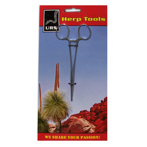 URS Forceps Scissor Reptile Feeding Accessory Stainless Steel 14cm