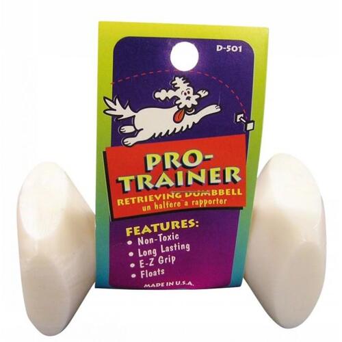 Fido Pro-Trainer Retrieving Non-Toxic Dumbbell Dog Toy Small