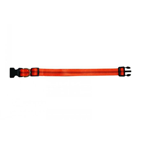 Prestige Pet Ultra Soft Adjustable Dog Collar Orange 1 x 15-26 Inch