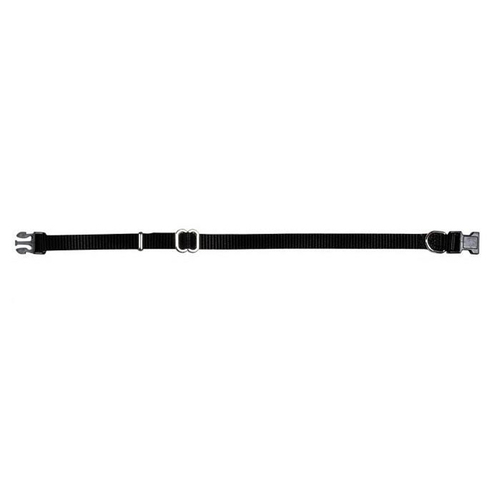 Prestige Pet 1 Inch Adjustable Nylon Dog Collar Black 41-71cm