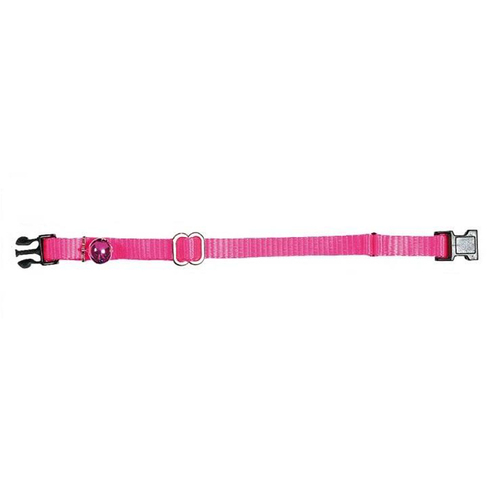 Prestige Pet 3/8 Inch Adjustable Cat Collar Hot Pink 13-25cm
