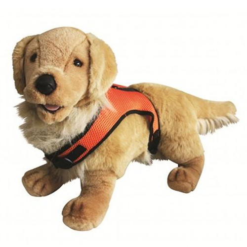 Prestige Pet Cushionaire Dog Harness No Leash Orange XL