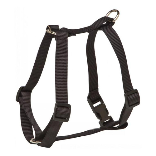 Prestige Pet 3/4 Inch Adjustable Dog Harness Black 30-51cm