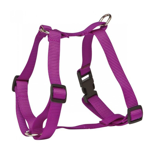 Prestige Pet 3/4 Inch Adjustable Dog Harness Purple 30-51cm