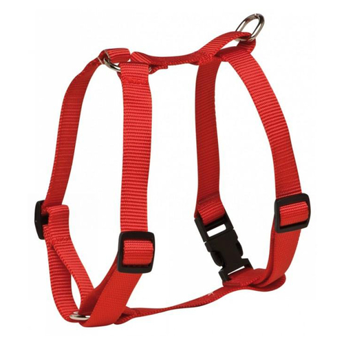 Prestige Pet 3/4 Inch Adjustable Dog Harness Red 30-51cm