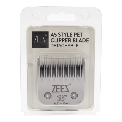 Zeez Detachable A5 Style Pet Grooming Clipper Blade Size 3F 13mm