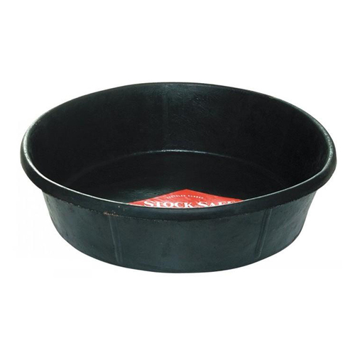 Stock-Safe Rubber Feeding Pan for Horse Stud Cattle & Small Animals