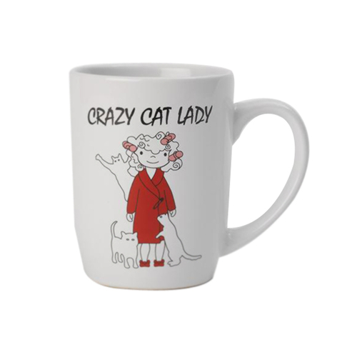 Petrageous Crazy Cat Lady Hand-Crafted Coffee Mug 700ml