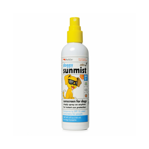 Petkin Doggy Sunmist SP15 Sunscreen for Dogs 120ml