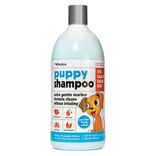 Petkin Puppy Grooming Shampoo for Puppies & Kittens 1L
