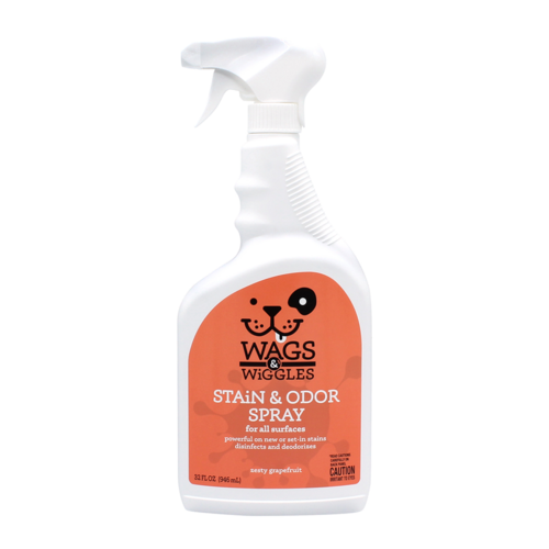 Wags & Wiggles Stain & Odor Spray Zesty Grapefruit 946ml
