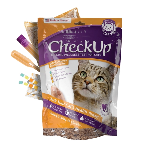 CheckUp Kit at Home Wellness Test Urine Sample Collection for Cats
