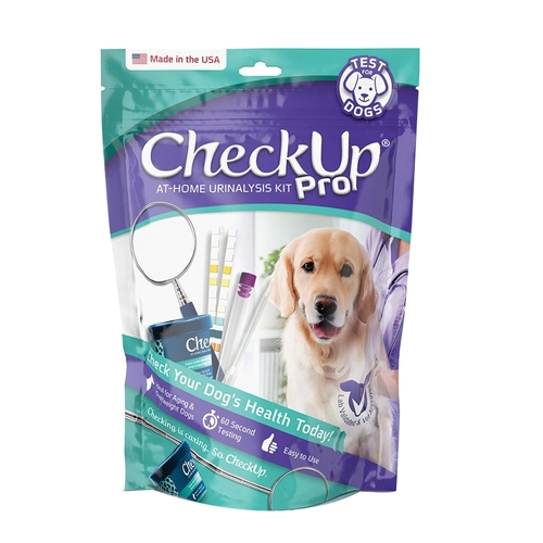 CheckUp Pro Wellness Test with 2 x 10 Parameter Strips for Dogs