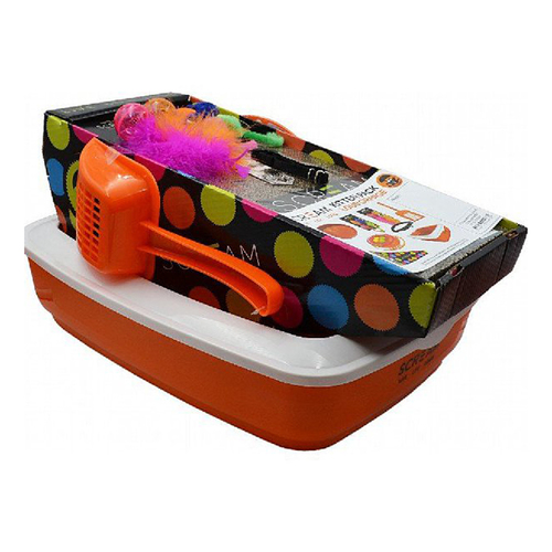 Scream Kitten Enrichment Pack Starter Kit Loud Orange
