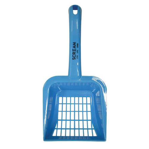 Scream Litter Scoop for Litter Tray Loud Blue 28 x 13cm