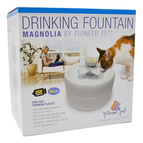Pioneer Pet Magnolia Easy to Clean Drinking Pet Fountain 1.62L