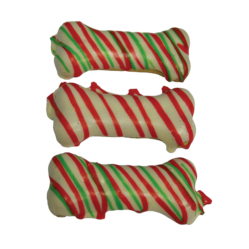 Huds & Toke Christmas Frosted Doggy Bone Dog Treat 3 Pack