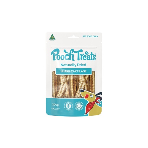 Wagalot Pooch Treats Naturally Dried Shark Cartilage Dog Treats 200g