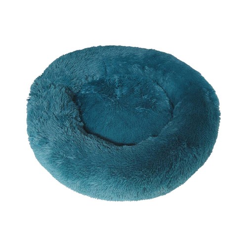Prestige Pet Snuggle Pals Calming Cuddler Plush Pet Bed Peacock 80cm