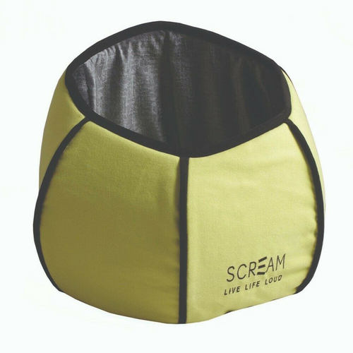 Scream Pet Pod Reversible Pet Bed for Cats & Kittens Loud Green