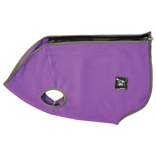 Zeez Cozy Fleece Indoor & Outdoor Dog Vest Pearly Purple L1 38cm