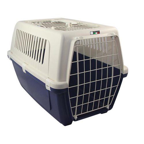 Zeez Vision Free Open Top Pet Carrier 55 Night Blue 54 x 36 x 36cm