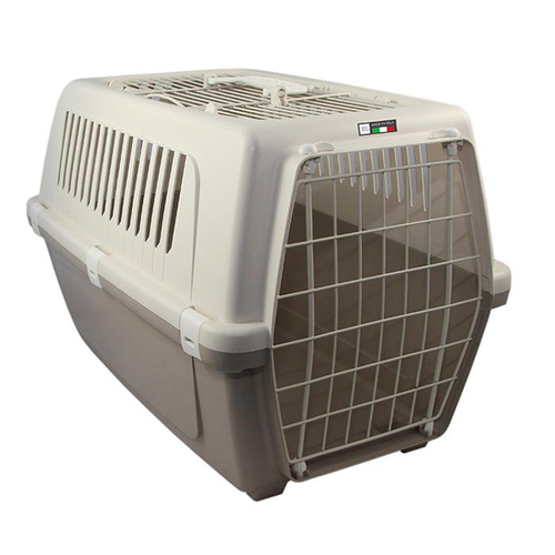 Zeez Vision Free Open Top Pet Carrier 55 Mocaccino 54 x 36 x 36cm