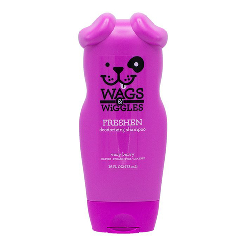 Wags & Wiggles Deodorizing Dog Grooming Shampoo Very Berry 473ml
