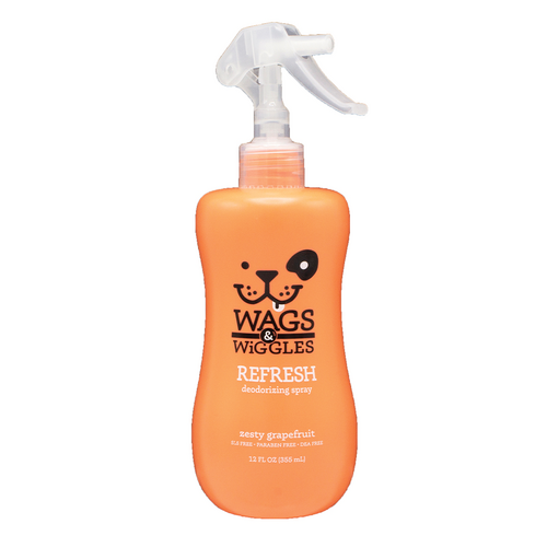Wags & Wiggles Refresh Deodorizing Dog Spray Grapefruit 355ml